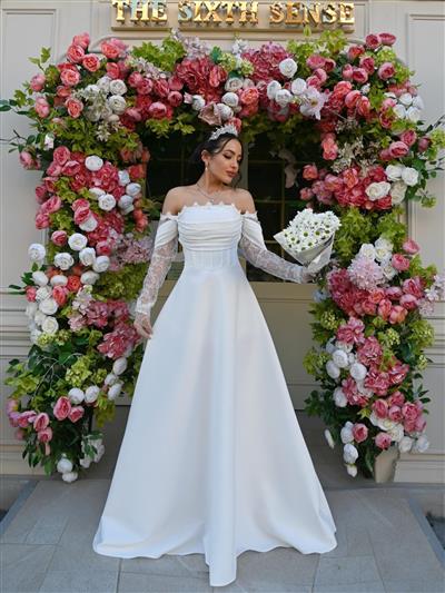 BEYAZ DANTELLİ NOVA DRESS