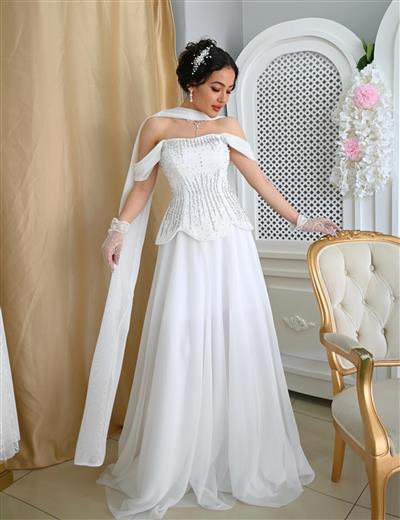POLİNA TAŞLI TÜL DRESS