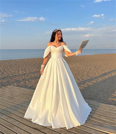 MİRA SATEN PRENSES DRESS