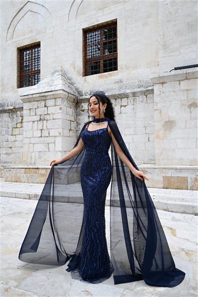 DERYA TAŞ İŞLEMELİ DRESS